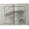 Carte de l'Algérie unie - Gravure d'Ambroise Tardieu & A. Vuillemin.