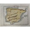 Carte de l'Espagne et du Portugal dessinée et gravée par J. Rapkin. 1860