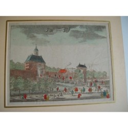 Porte d'Utrecht (Amsterdam). XVIIe siècle.