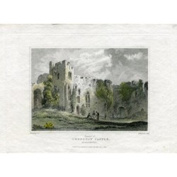 Chepstow Castle in Wales