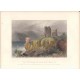 Rumania. 'Drey Kule Swinitza with remains of the roman fort' Painted by W. H. Barlett (1809-1854).Engraved by S. Bradshaw.