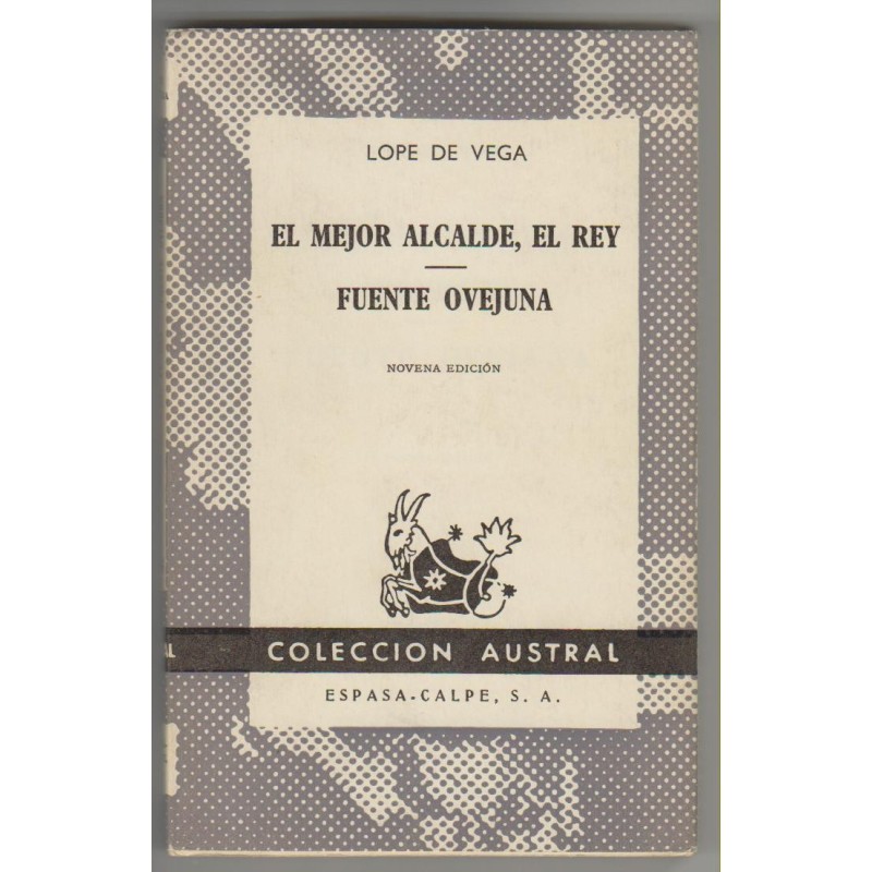 Le meilleur maire, le roi et la fontaine Ovejuna, Lope de Vega