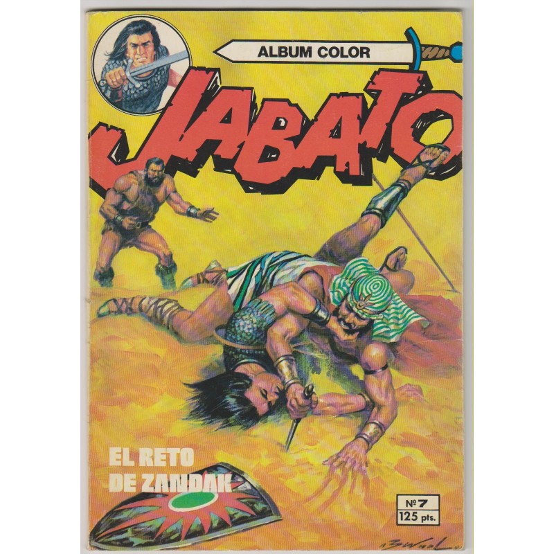 Jabato ‘El reto de Zandak n 7 Año 1981. Cuarta edición.