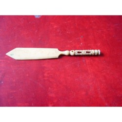 Antique ivory letter opener.