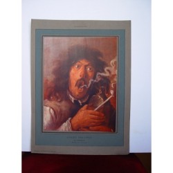 Il fumo. Adrian Brouwer. Museo del Louvre.