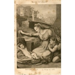 La Vierge au voile di Raffaello. Museo del Louvre. n11497