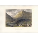 Cumberland Gap, a partir de obra de Harry Fenn. Caza SV (1872)