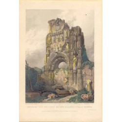 Spain. «Ruin of the Convent of the Carmelites of Burgos»