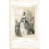 Gravure lithographique de Louise de Parme, 1856