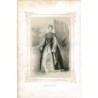 Isabelle de Valois lithographic engraving, 1856