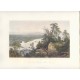 Estados Unidos. «Connecticut Valley from Mount Tom» Dibujó J.F. Woodward(). Grabó Samuel.V. Hunt (1803-1892)