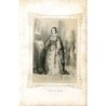 Lithografischer Stich von Isabelle de France, 1856