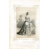 Marguerite de Valois gravure lithographique, 1856
