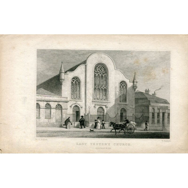 Chiesa di Lady Yester, Edimburgo, 1830