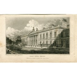 East India House' engraved by Wolnoth after work by Schnebbelie