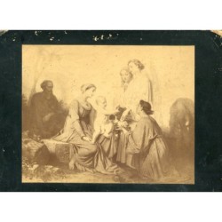 Albumina. Fotografia artistica di un dipinto di Boussod, Valadon&Editeurs successeurs de Goupil.