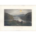 Harper's Ferry a la luz de la luna, según G. Perkins. Roberto Hinshelwood (1874)