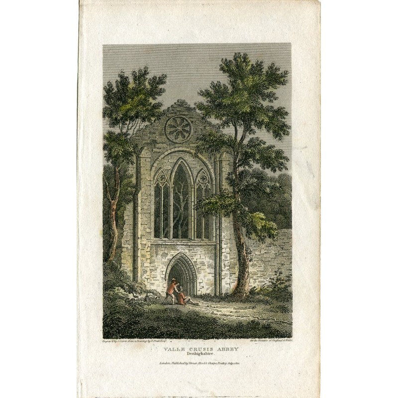 Valle Crucis Abbey, Denbighshire, 1810