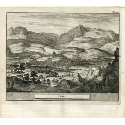 Granada, Loja. Incisa da Pieter van der Aa nel 1707