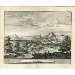 Vélez-Málaga. Gravure de Pieter van der Aa en 1707. Alvarez de Colmenar