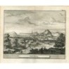 Velez-Malaga. Engraving by Pieter van der Aa in 1707. Alvarez de Colmenar
