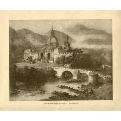 Saint Ignace de Loyola (Guipuzcoa) Œuvre graphique du XIXe siècle