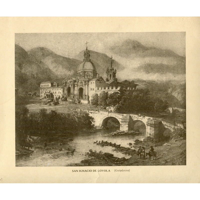 Saint Ignace de Loyola (Guipuzcoa) Œuvre graphique du XIXe siècle