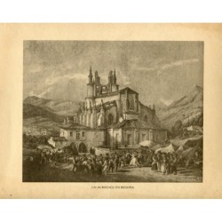 An aurrescu in Begoña old 19th century sheet