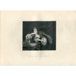 Sigismunda engraved by T.W. Shaw from an original by William Hogarth