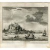 Veduta di Gibilterra. Incisione di Pieter Van der Aa, 1707. Álvarez de Colmenar