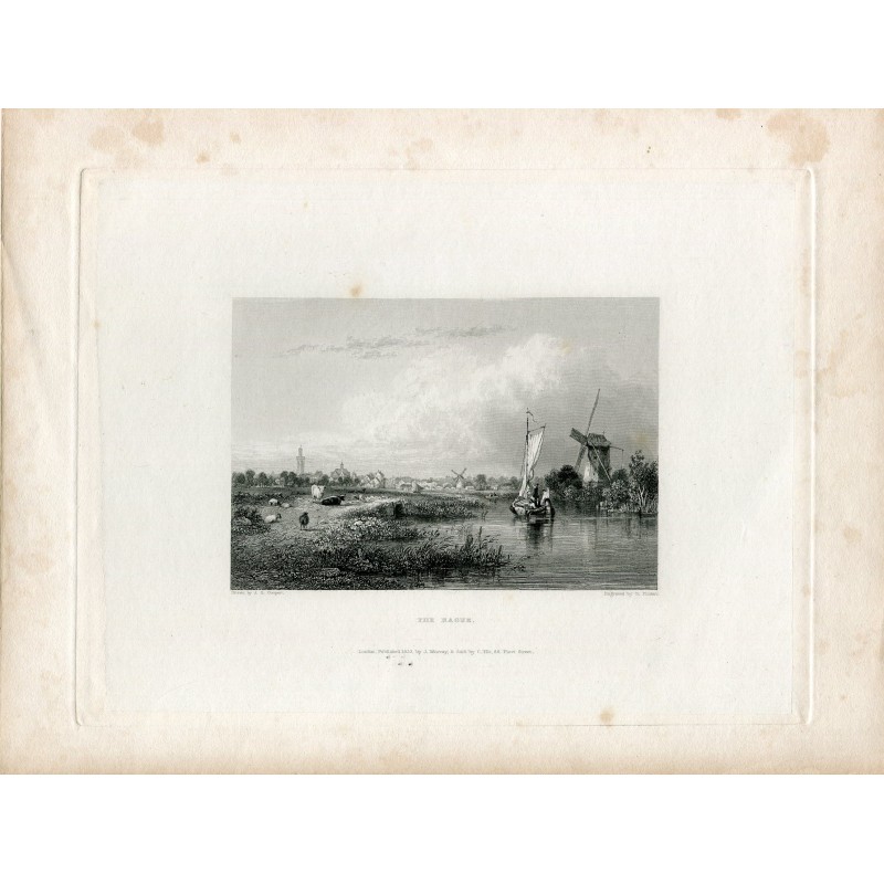 Holland. The Hague, engraved by W. Finden after a drawing by J.S. Cooper