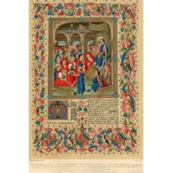 Litografia in miniatura del commento sugli usi della Catalogna del Dott. Jaime Marquillas.