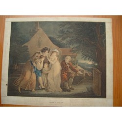 Elegia di Gray da William Hamilton. Francesco Bartolozzi (1727-1815)