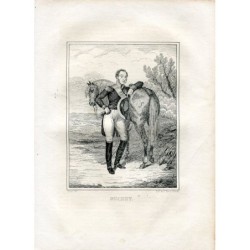 Luis Gabriel Suchet, homme politique et militaire. Lithographie de Perez et Donon.