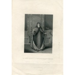 Il Patriarca greco di Costantinopoli Incisione del XVIII secolo di C.Holl da un disegno di Picart