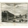 Santo Domingo-Brunnen und -Platz, Madrid, Spanien im Jahr 1715 - Van der Aa