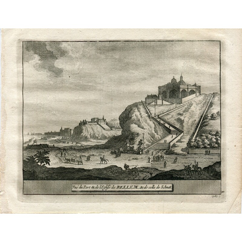 Chiesa di Belem in Portogallo nel 1715 - Van der Aa