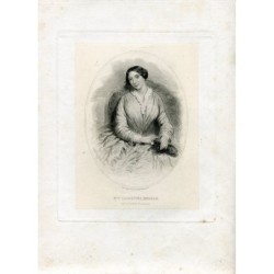 Mlle Augustine Brohan de la Comédie Française, lithographie