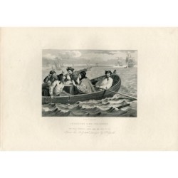 Hogarth. The Idle Prentice Turned Away and Sent to Sea, Engraved by H. Adlard from an original by Hogarth