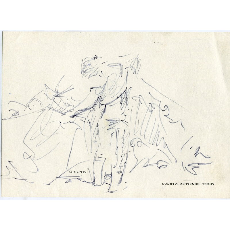 Dibujo taurino de Angel Gonzalez Marcos