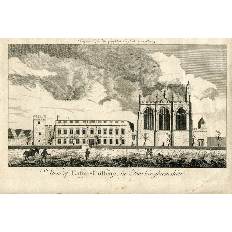 Eton College in Berkshire/Buckinghamshire (ca. 1773)