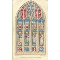 "Window in St. Dunstan's in the West-London". Drawn in stone by J. Blore. Lithographed J. Netherclift
