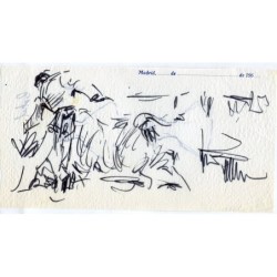 Dessin de tauromachie par Angel Gonzalez Marcos