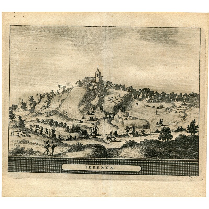 Séville. Jéréna. Gravure de Pieter Van der Aa, 1715. Alvarez de Colmenar