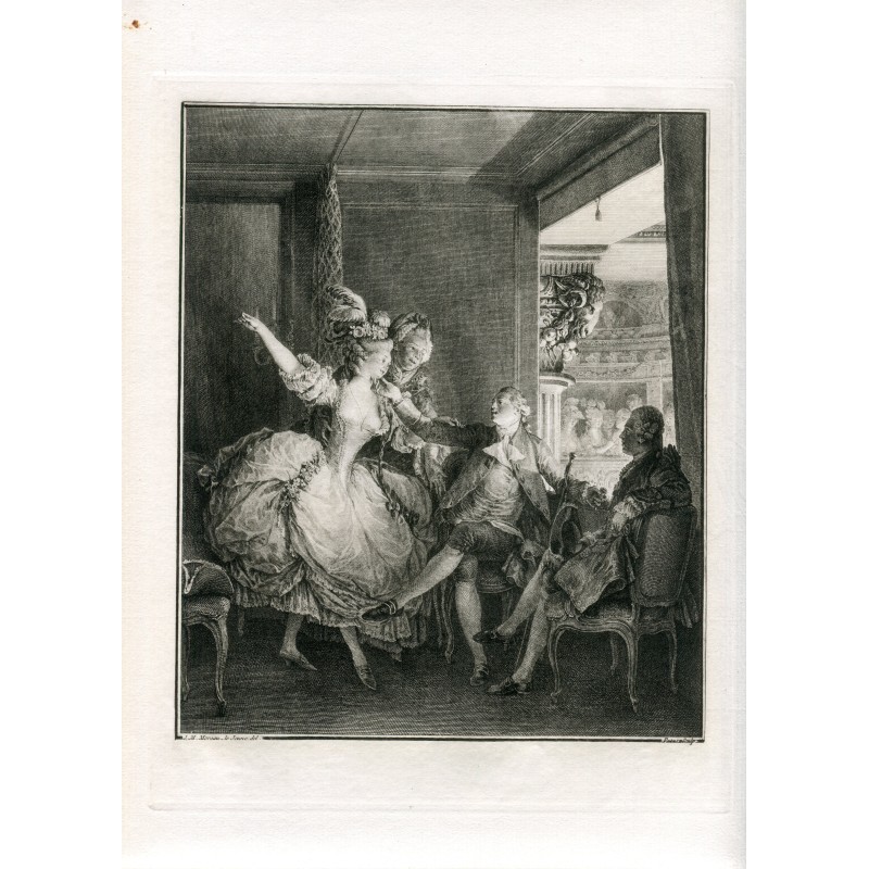 La pettite Loge - Heliogravure, 1910