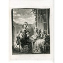 La partie de Wisch - Héliogravure, 1910