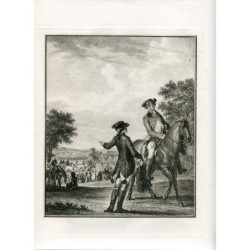 La course des chevaux - Héliogravure, 1910