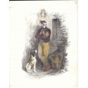 Personaje. Pintó Nicolas Toussaint Charlet (1792-1845). Litografió Formentin & Cie