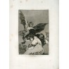 Informanten, Kupferstich Nr. 48, Original von Goya, 5. Auflage (1881–1886).