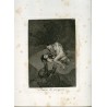 Quien lo creyera, grabado nº 62 original de Goya 5ª edición (1881-1886).